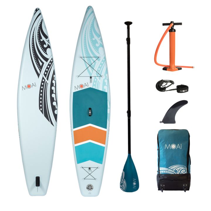MOAI 12'6 package, US Finbox, Fiberglass paddle.